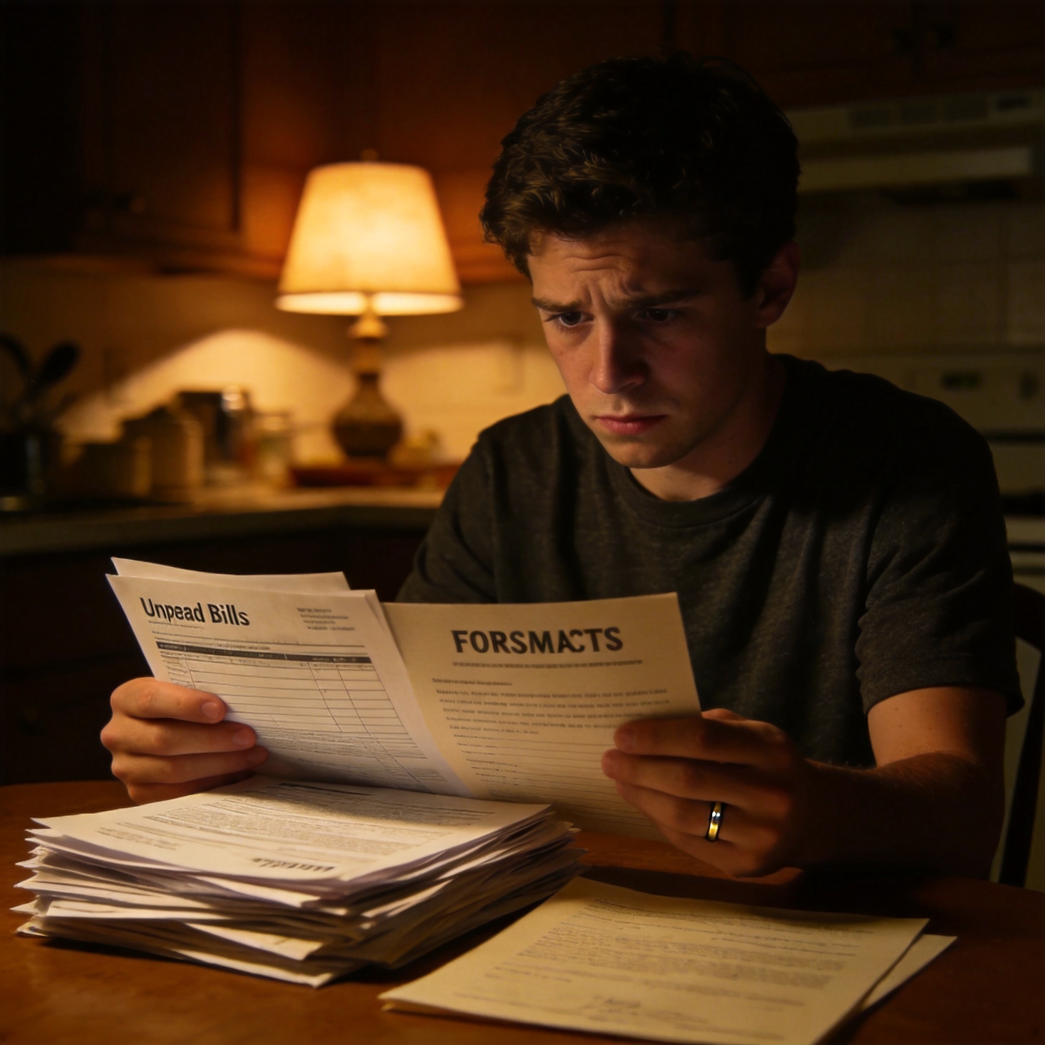 Family facing financial risks